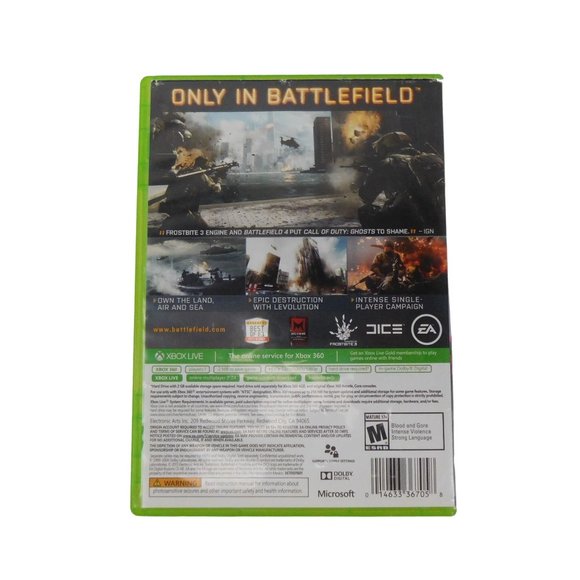 XBox 360  Battlefield 4 Video Game - Picture 6 of 6